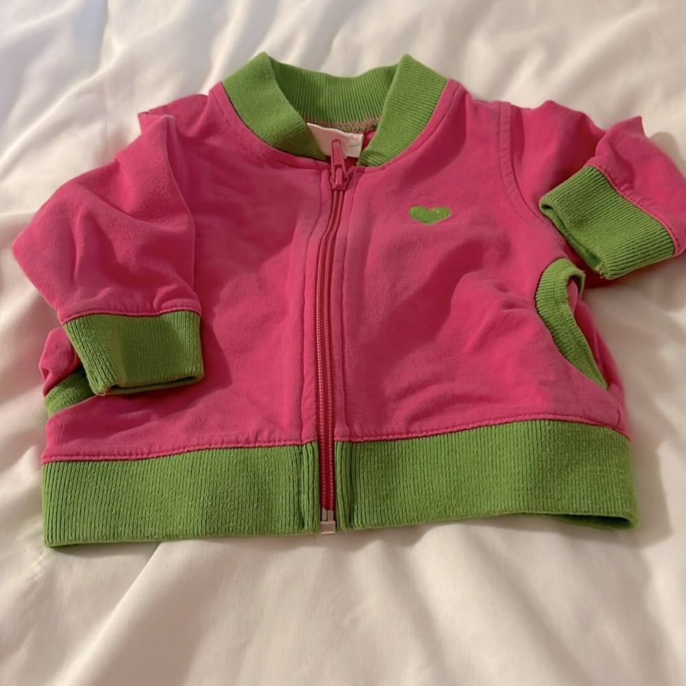 Hastings baby girl jacket runs small